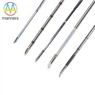 초음파 장치를위한 스테인레스 스틸 에코겐성 바늘