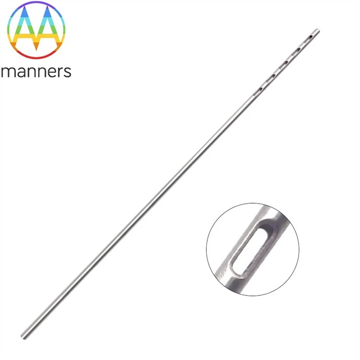 AISI 304 Capillary Laser Drilled Side Hole Tube For Medical Use