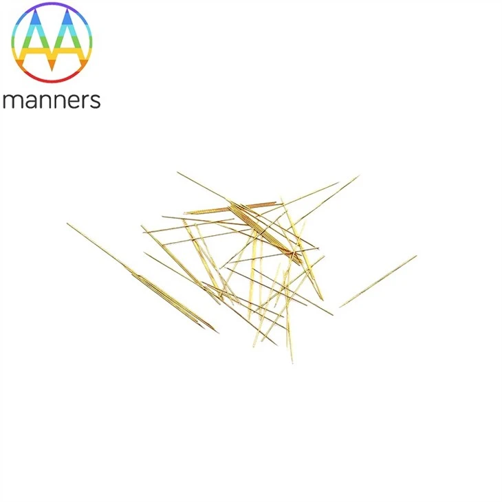 1uin Gold Plated Micro Needles